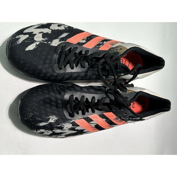 Adidas Men's SL20 Core Black/Signal Coral/Cloud White Running Shoes size 11 - Picture 3 of 7